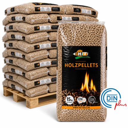 HIT Holzpellets Sackware 6mm ENplusA1, 66 x 15kg Palette